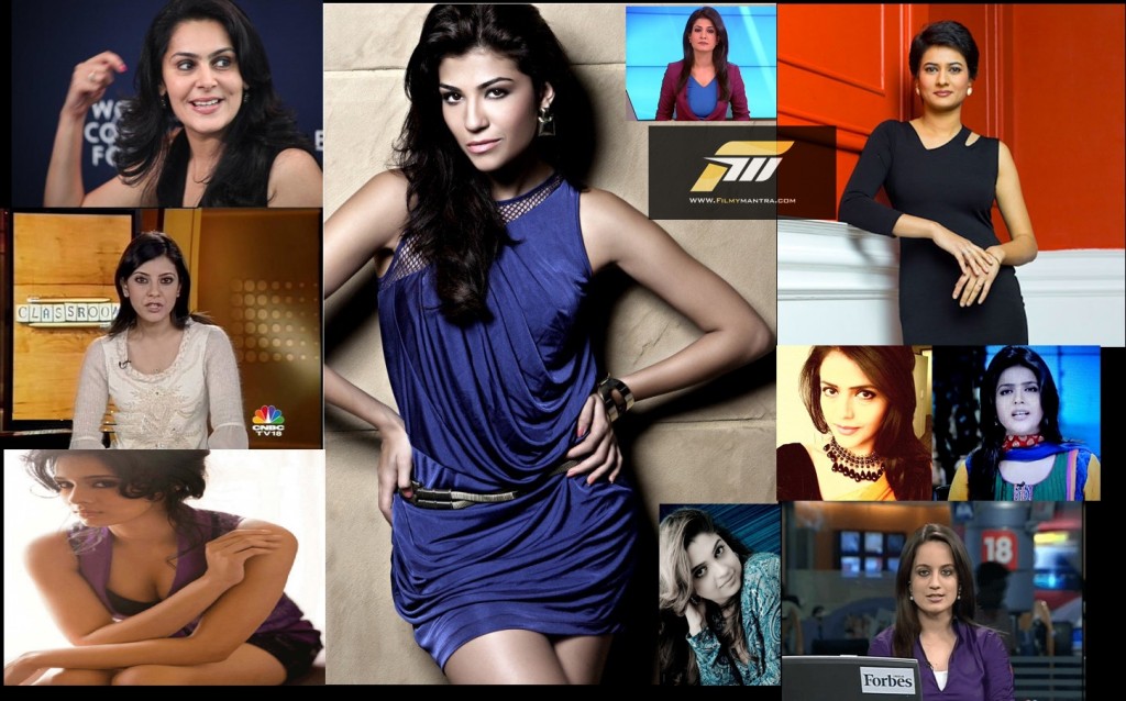 top 10 beautiful news anchors in india