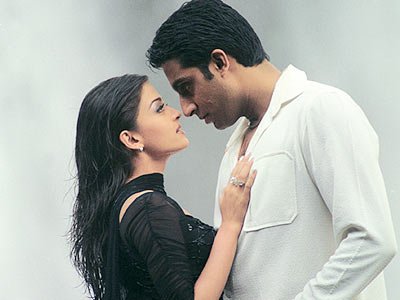 A still from the movie 'Kuch Na Kaho', in which the couple worked together.
