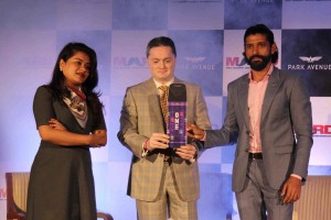 Farhan Akhtar launches Park avenue deodorants