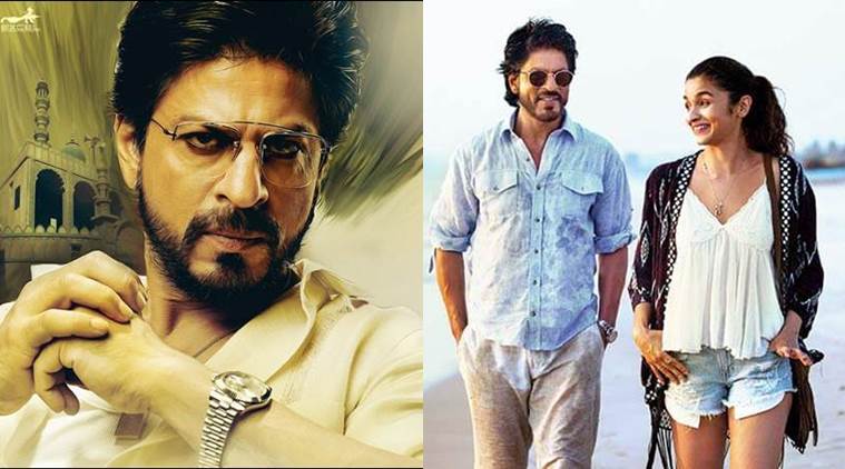 Shah Rukh Khan scene in Raees and Dear Zindagi similar 