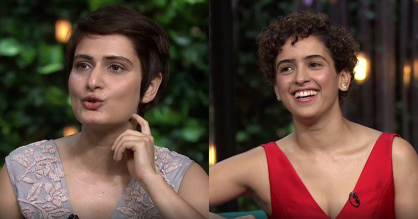 Fatima Sanya Shaikh and Sanya Malhotra