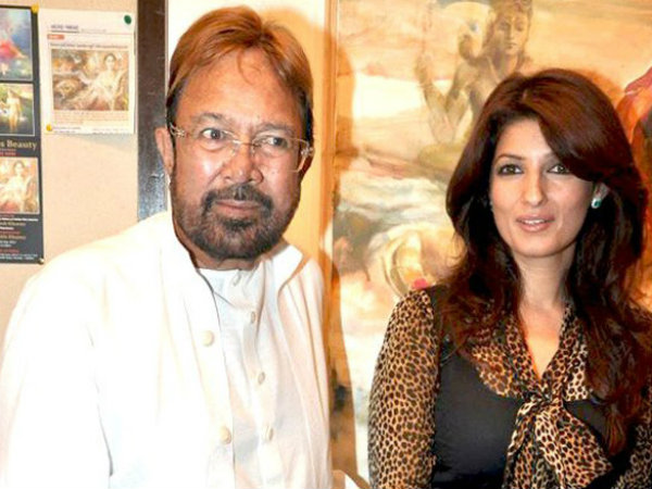 Twinkle Khanna And Rajesh Khanna 1