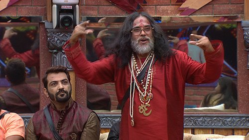 Bigg Boss 10 Latest Episode Swamiji Shows His True Colors Filmymantra 3067