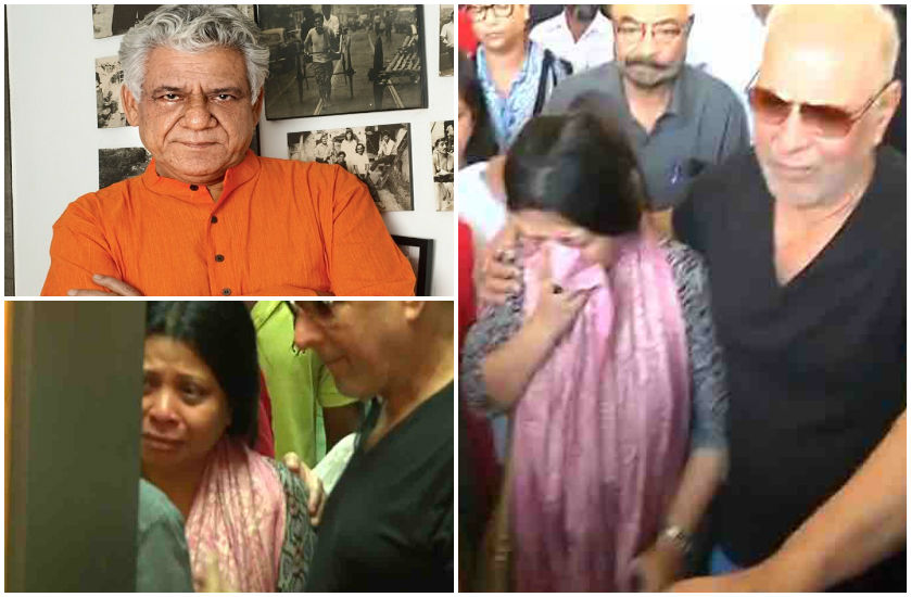 Om Puri Ex Wife Nandita Breaks Down
