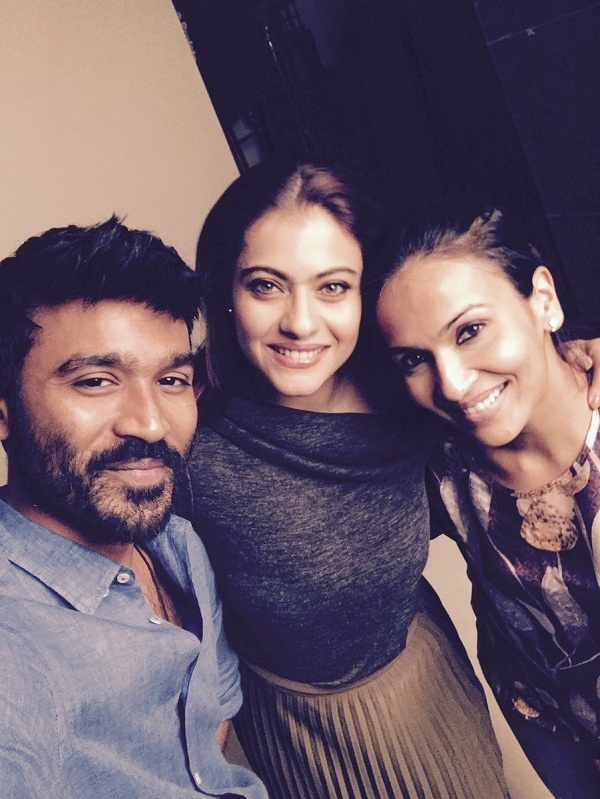 Kajol, Dhanush And Soundarya