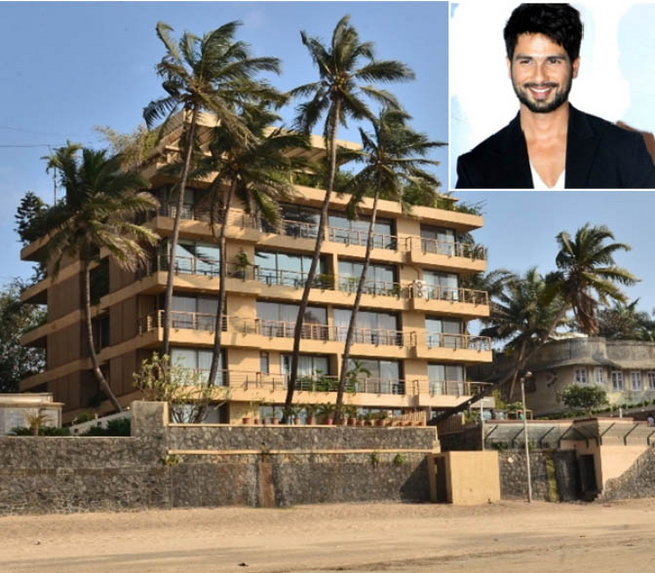 Shahid Kapoor Sea Facing House Is A Treat To Watch Filmymantra His house is raj classic building in mumbai. shahid kapoor sea facing house is a