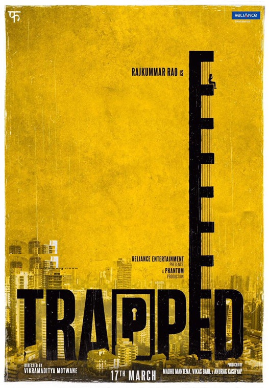 Rajkummar Rao Trapped movie poster