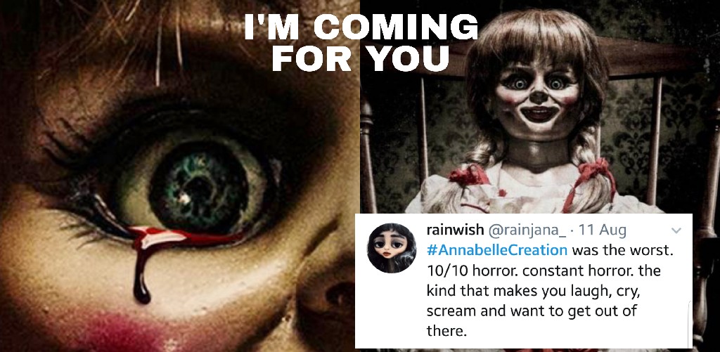 Twitter Reviews For Annabelle Creation Proves It Is The MOST SCARIEST Movie  Of All Times! – Filmymantra