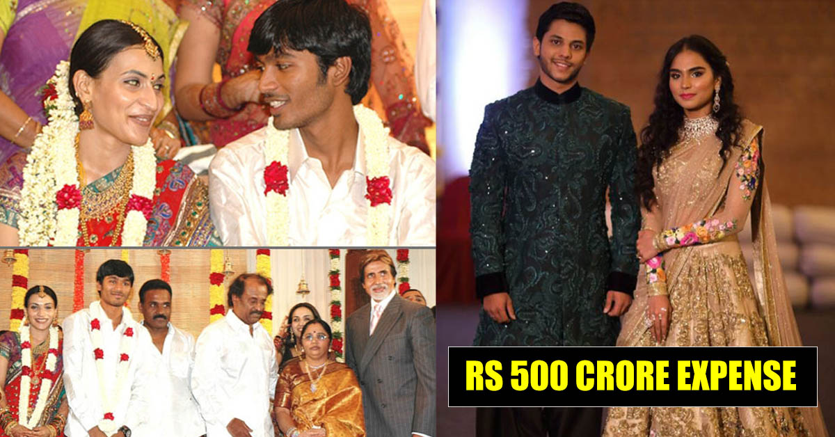 Most popular and expensive weddings of South Indian Celebrities