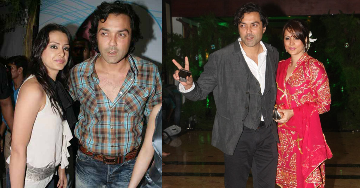 You ‘ ll be surprised by seeing Bobby Deol Wife - Filmymantra.