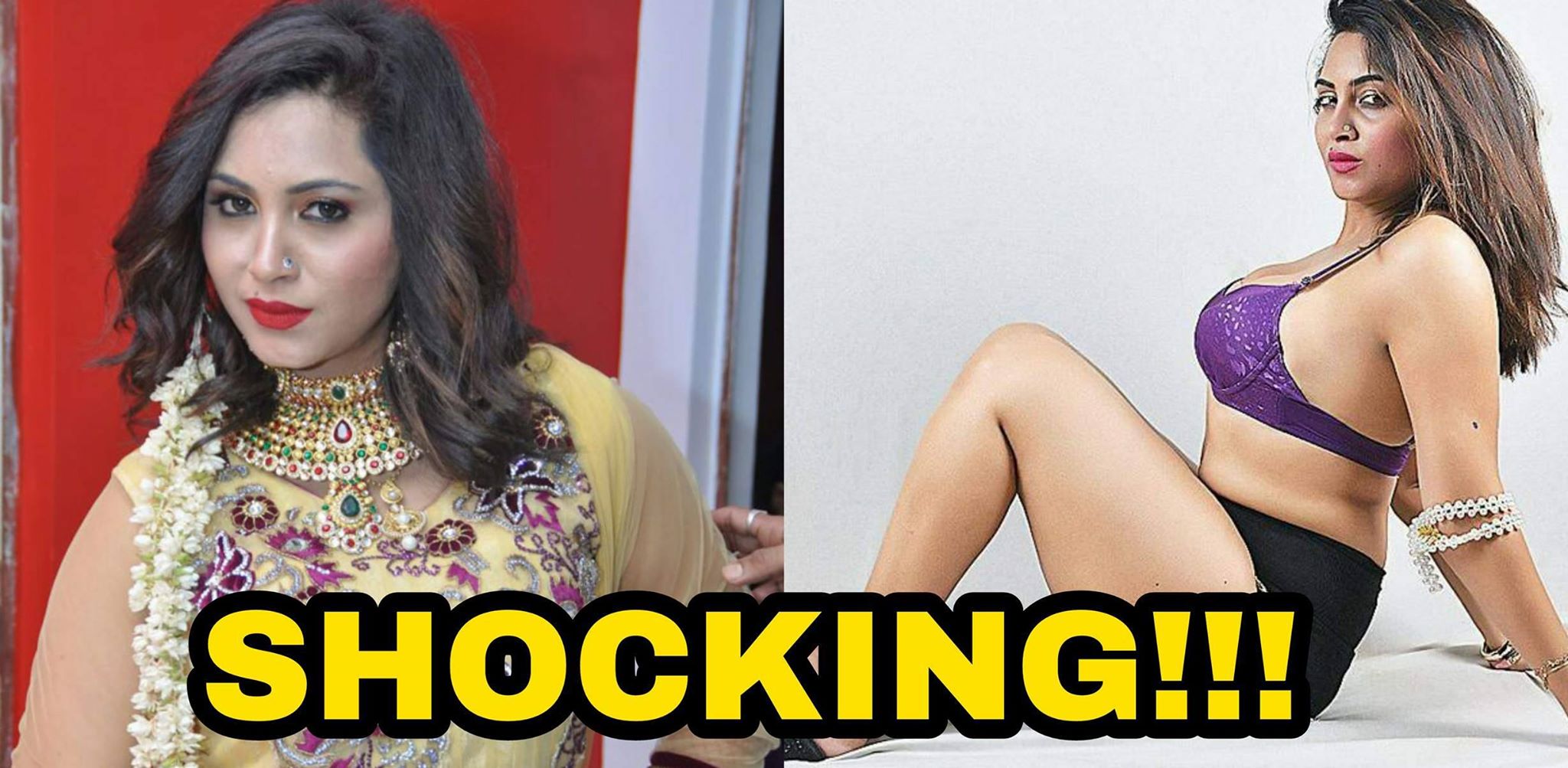 Arshi Khan Sexvideo - SHOCKING! Bigg Boss 11 Contestant Arshi Khan Is Married to A 50-year-old  Bookie!