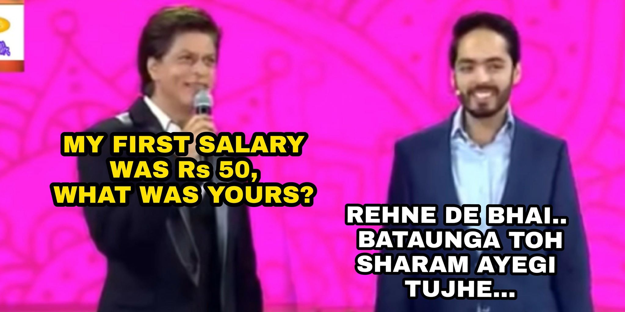 Anant Ambani's EPIC Reply When Shah Rukh Khan Asks Him About His First  Salary – Filmymantra