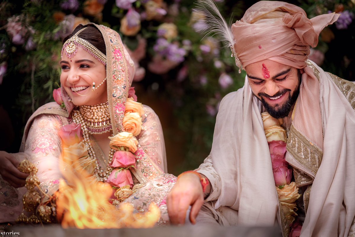 Virat Kohli and Anushka Sharma