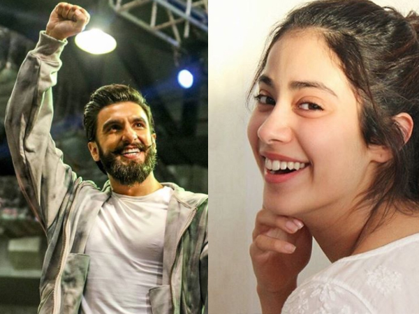 After Dhadak, Jhanvi Kapoor To Star Opposite Ranveer Singh