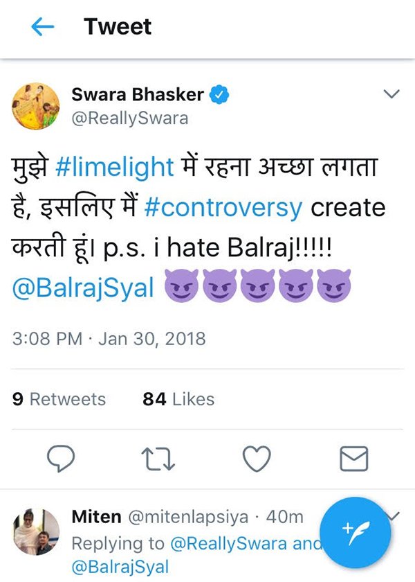 Swara Bhasker 