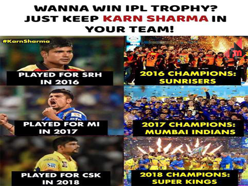 Top 15 memes of CSK vs SRH, Chennai Fans trolled SRH left ...