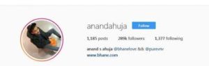 ANAND ahuja