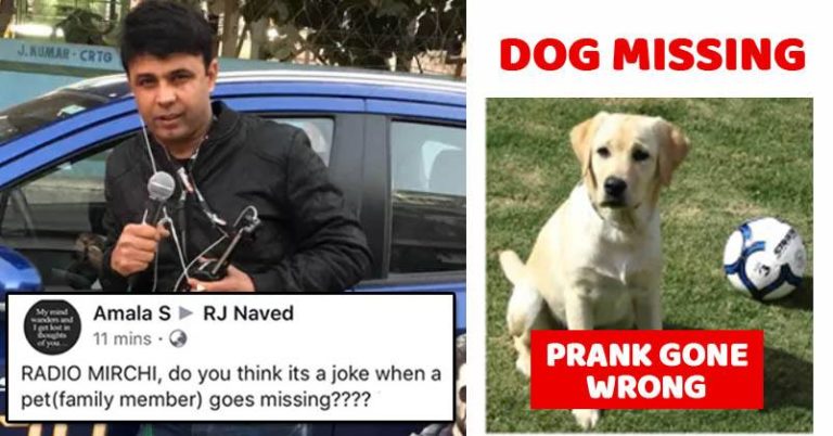 RJ Naved Got Slammed For Pranking A Man Who Lost His Dog – Filmymantra