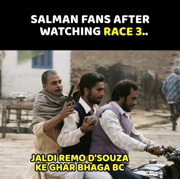 Salman Khan's Race 3 Started A Meme Fest, It Is Simply 