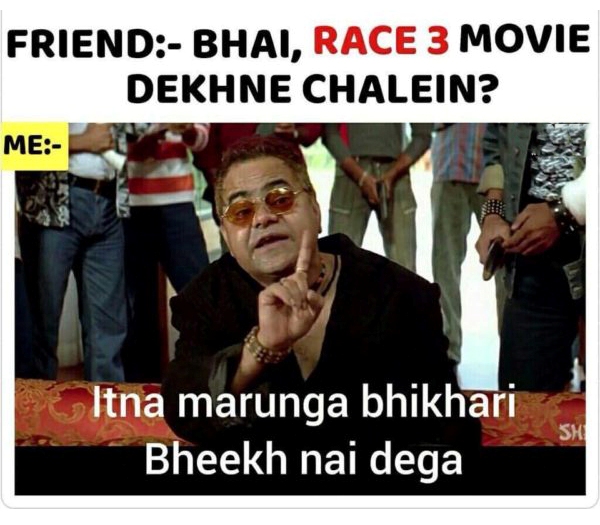 Salman Khan's Race 3 Started A Meme Fest, It Is Simply 