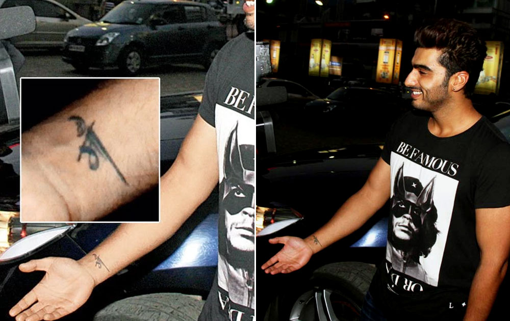 Arjun Kapoor Breaks Down His Love Of Tattoos Im Always Hunting For Cool  Designs