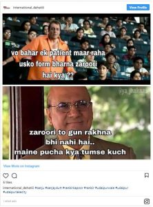 "संजू" का मुन्ना भाई डायलॉग