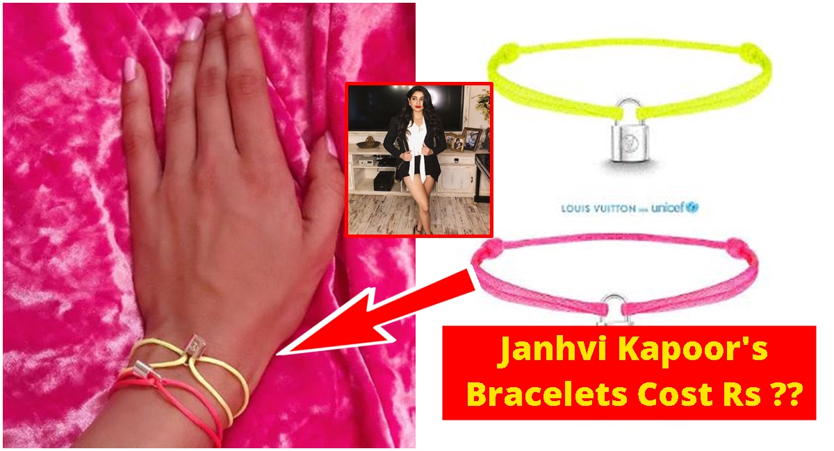 Jhanvi Kapoor supporting social initiative of Louis Vuitton, buys this  costly Bracelet