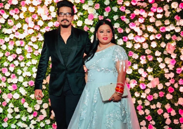 Bharti Singh with husband Harsh Limbachiyaa