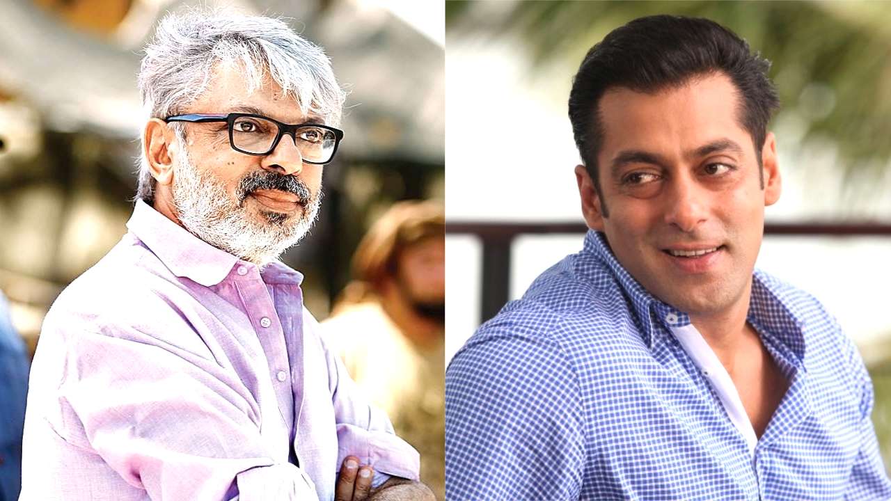 Sanjay Leela Bhansali with Salman Khan