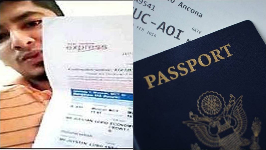 In His Excitement To Vote This NRI Flaunts His Air Ticket On Social