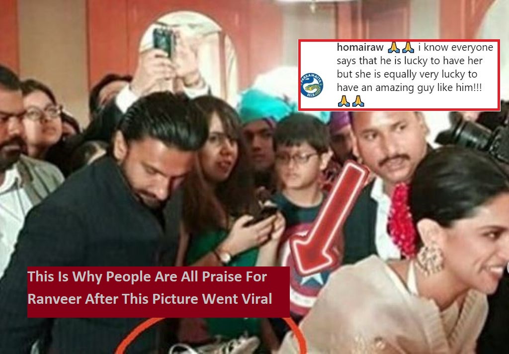 Netizens Call Ranveer Singh Best Husband Ever After This Photo With