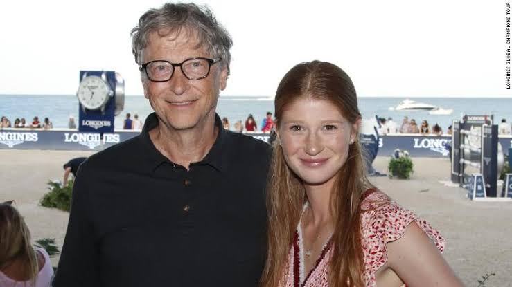 Image result for bill gates with daughter jennifer"