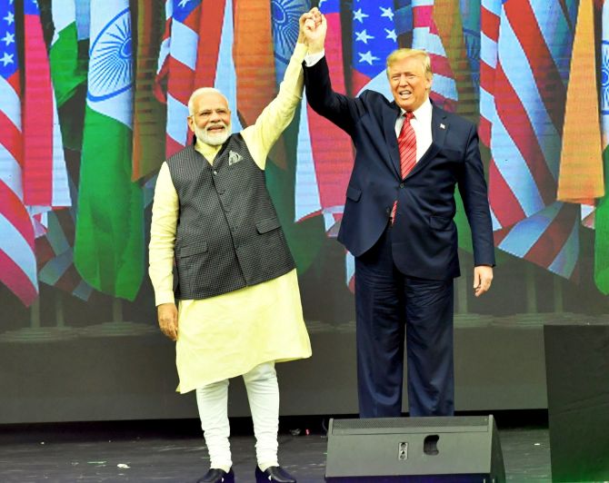 Image result for Modi and Trump