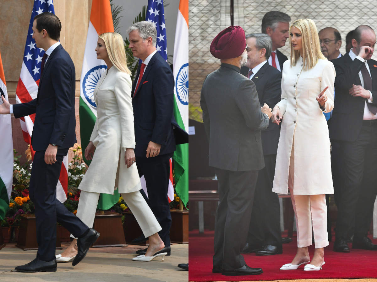 Image result for ivanka in india