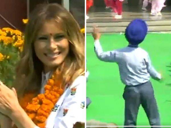 Little kid's dance in Melania Trump's presence is a must-see