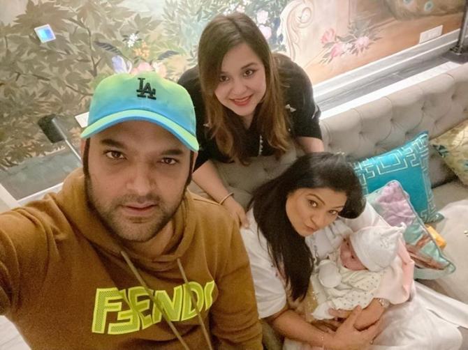 Kapil Sharma, Ginni Chatrath and Anayra Sharma