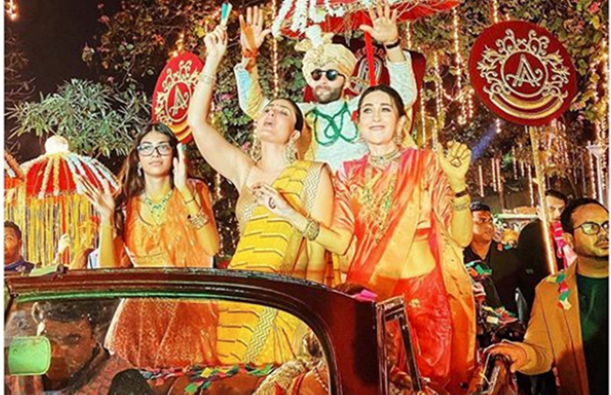 Karisma Kapoor Plays Perfect Host At Armaan's Star Studded Wedding