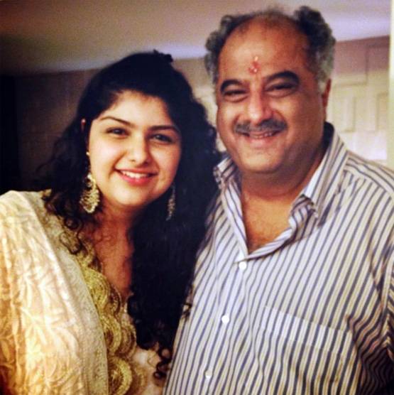  Boney Kapoor with Anshula