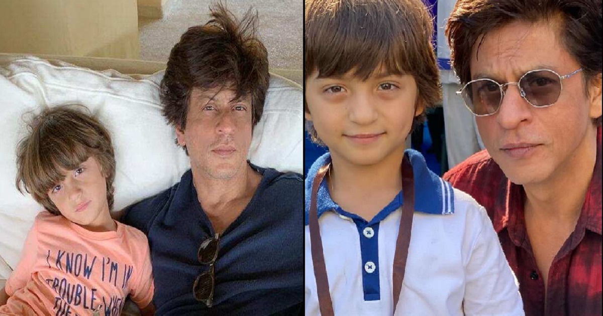 AbRam Made A Drawing Of Shahrukh Khan, His Caption Says It All – Filmymantra
