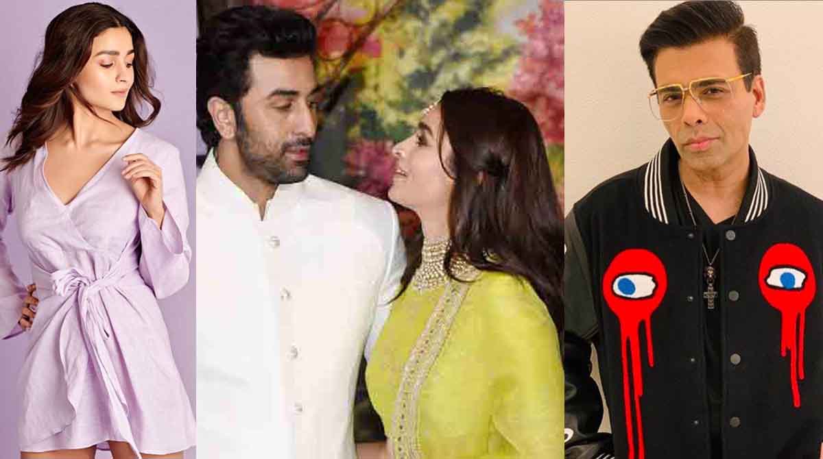 Karan Johar Accidentally Reveals A Little More About Alia-Ranbir!