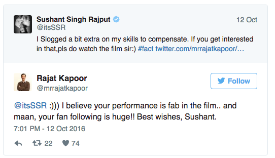 Rajat kapoor reacts to sushant