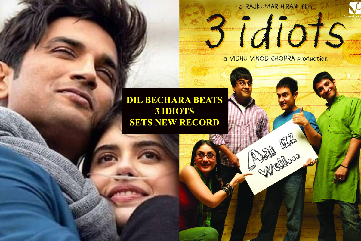 After IMDB’s 10 on 10 rating, ‘Dil Bechara’ now tops list of 250 Indian films