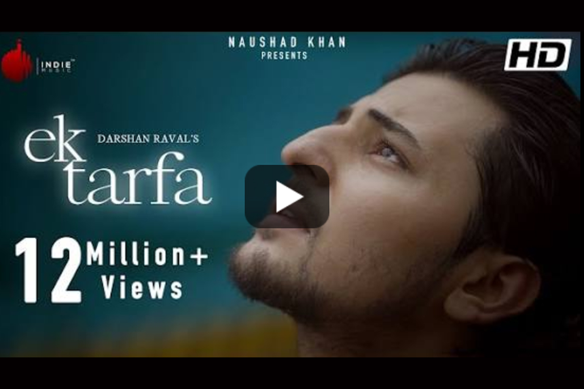 Darshan Ravalâ€™s new single â€˜Ek Tarfaâ€™ crosses 10 Million views in 24 hours!