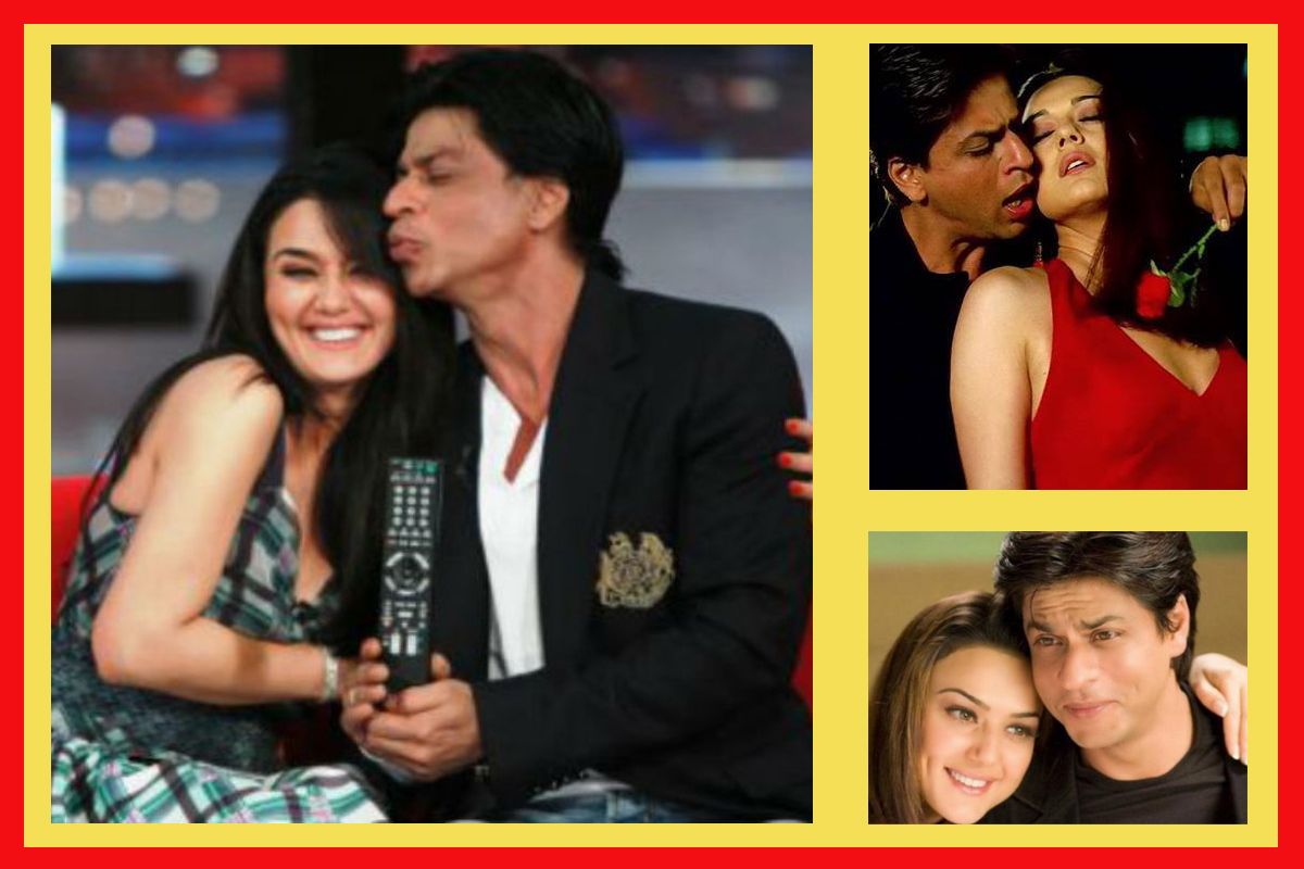Preity Zinta shares a throwback picture with Shah Rukh Khan!
