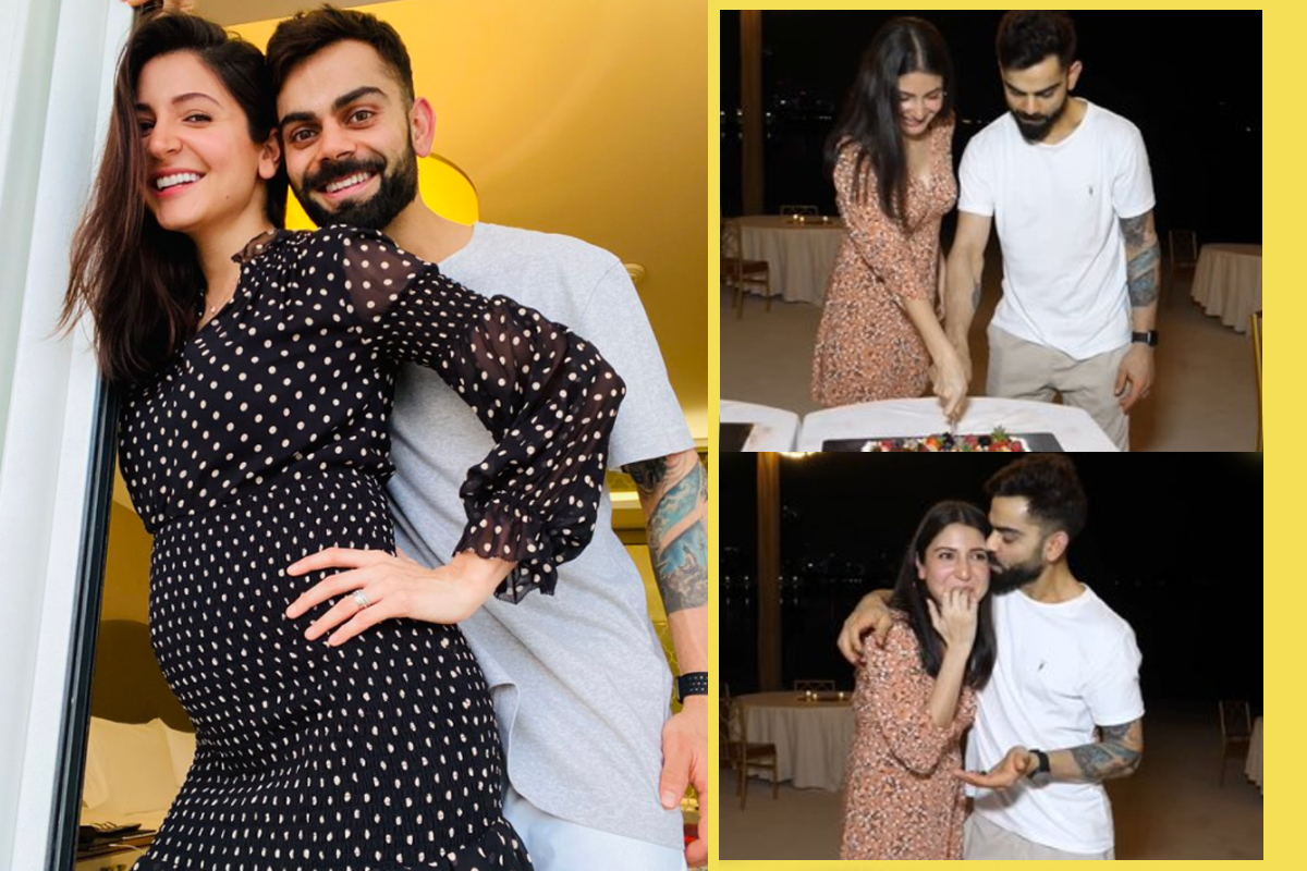 Virushka cut the cake as they celebrate pregnancy news with RCB team in Dubai | VIDEO