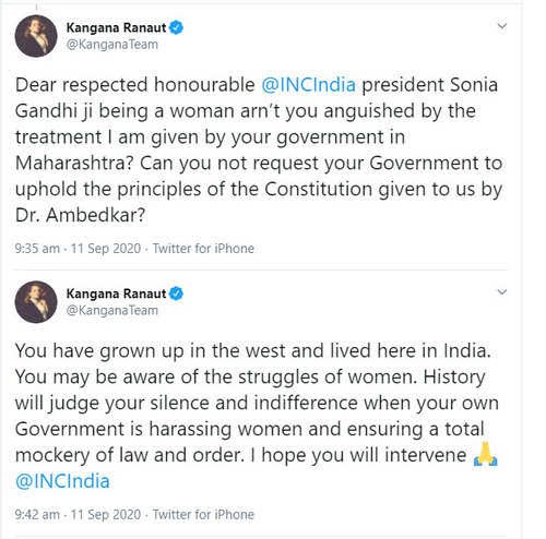 Kangana Ranaut to Sonia Gandhi