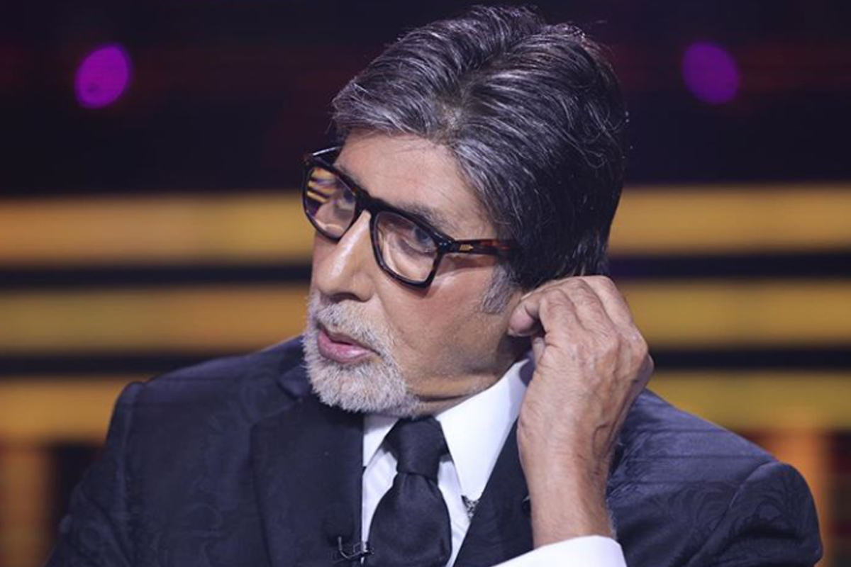 Amitabh Bachchan shares a BTS from the sets of ‘KBC 12’; Asks ‘to be safe’