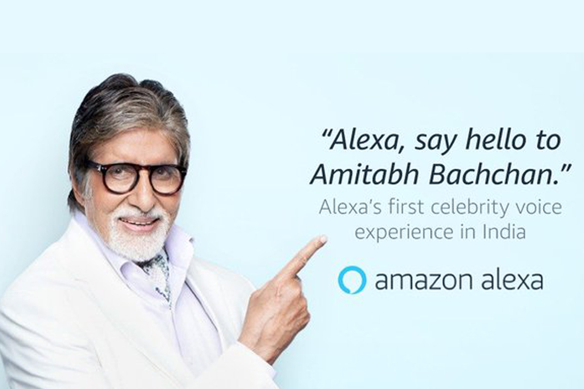 Amazon 'Alexa' will now have voice of Amitabh Bachchan!