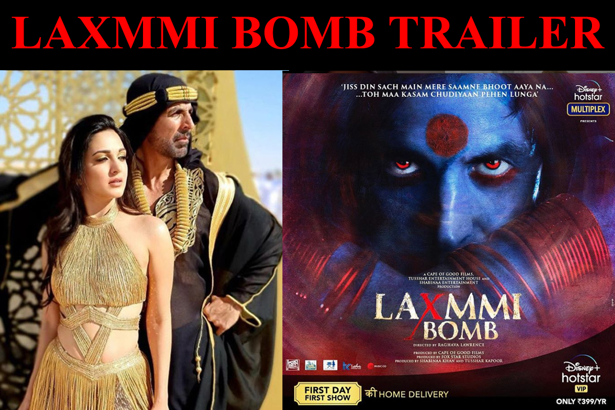 ‘Laxmmi Bomb’ trailer takes us on a fun ride with Akshay’s saree clad ‘ghost’ avatar 