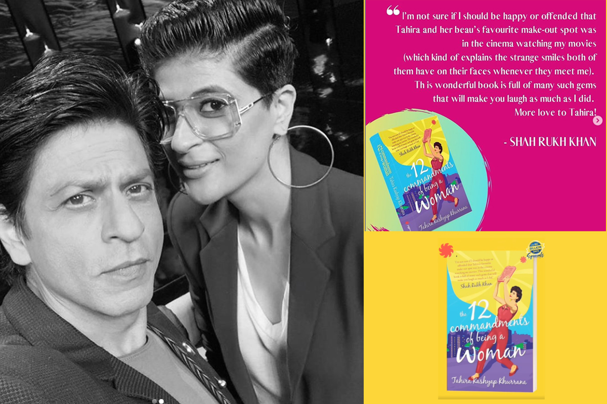 Shah Rukh Khan reviews Tahira Kashyap’s book; She says my heart is bouncing with joy!